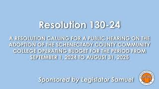 Schenectady County Legislature Committee Meeting  July 1 2024 [upl. by Enilra412]