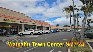 4K Waipahu Town Center 92724 in Waipahu Oahu Hawaii [upl. by Tidwell31]