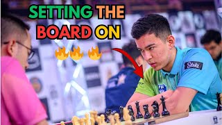 He just keeps sacrificing pieces  Wei Yi vs Nodirbek Abdusattorov  Global Chess League 2024 [upl. by Aseuqram]