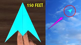 How To Fold A Paper Plane That Flies Far [upl. by Vasileior]