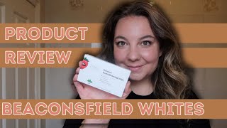 Beaconsfield White Tooth Whitening Strips Review  Product Review [upl. by Eceeryt]