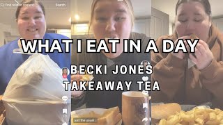 BECKI JONES TAKEAWAY TEA COMPILATION 🥓 🥞 🍕 [upl. by Aridni998]