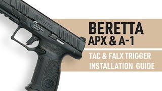 Beretta APX Trigger Install for Overwatch Precision TAC [upl. by Weywadt]