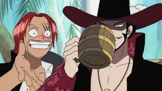 Mihawk shows Luffys bounty to Shanks😨🔥 English Sub [upl. by Aineval]