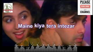 Sathiya tune kya kiya Karaoke song for Male Singers with scrolling Lyrics [upl. by Donelson]