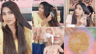 9 DIY Hair Care Tips and Mask for smooth amp shiny hair  Hair fall dandruff oiliness tea tree mask [upl. by Eiuol271]