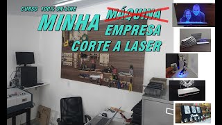 Chamada Curso Empresa Corte a Laser [upl. by Alvera374]