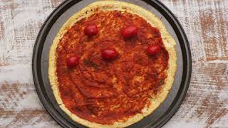 Bloemkool pizzabodem instructievideo [upl. by Smiley]