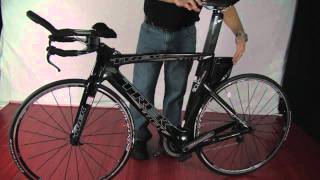 Trek Speed Concept Project One Tri Bike  Di2 Equipped  2011 [upl. by Madaras]