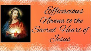 Efficacious Novena To The Sacred Heart Of Jesus [upl. by Nosinned]