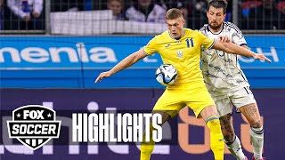 Ukraine vs Italy Highlights  Euro Qualifiers [upl. by Noskcaj]