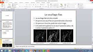 Cours de traitement dimage  Seuillage [upl. by Asfah294]