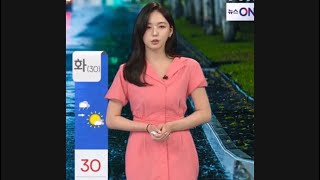 정수현 기상캐스터 24722 기상통보관 天气预报员 気象キャスター 기상캐스터 weathercaster 기상캐스터 날씨예보 kweathercaster 캐스터 [upl. by Kihtrak402]