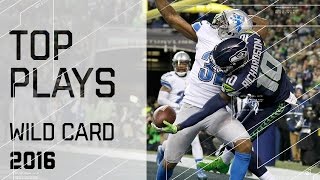 Top Plays of Wild Card Weekend  NFL Highlights [upl. by Ymmat]