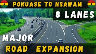 Ghanas 8lane PokuasetoNsawam Road Dualization Project is progressing [upl. by Mensch]