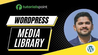 WordPress  Media Library  Tutorialspoint [upl. by Acie332]