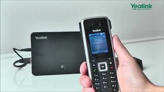 W52P DECT IP Phone  Redialing Numbers [upl. by Nnav]