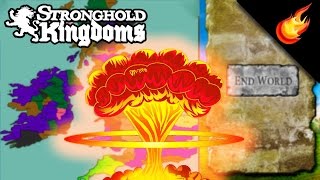 Pressing the END WORLD Button In UK World 5  Stronghold Kingdoms [upl. by Yelruc335]