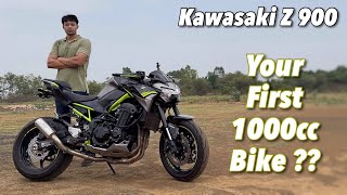 2024 Kawasaki Z900 Review  Your First Superbike [upl. by Annodas]