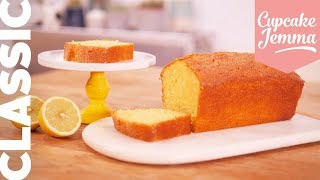 Lemon Drizzle Loaf Cake Recipe  Bakealong  Cupcake Jemma [upl. by Inoy]