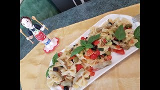 PASTA FREDDA CON VERDURE I sapori della nostra puglia sulla nostra tavola [upl. by Eekaz]