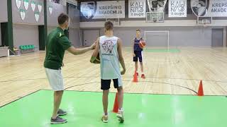 Prof R Paulauskas Integral basketball technique actions development [upl. by Einaled]