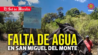 Se manifiestan en San Miguel del Monte por falta de agua [upl. by Ettennil]