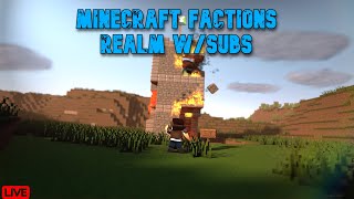 Minecraft Realms Factions WSubs  Come join  Survival at its finest [upl. by Shaikh]