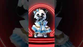 Cute Panda Dancing Me too [upl. by Starla]