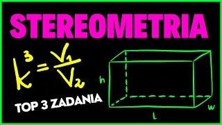 STEREOMETRIA  poziom podstawowy [upl. by Anelys802]