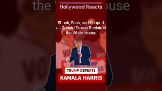 🌟Hollywood Reacts Shock Sass amp Support as Donald Trump Returns to the White House🎬 [upl. by Asertal204]