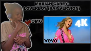 THIS WAS INTERESTING Mariah Carey Loverboy Rap VersionREACTION roadto10k reaction [upl. by Nosaes903]