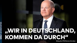 NEUJAHRSANSPRACHE Trotz Krisenjahr 2023 – Scholz ruft zur Zuversicht auf  WELT News [upl. by Ahsyen24]