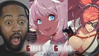 Street Fighter Fan Reacts to Guilty Gear Strive DLC Characters [upl. by Airitak551]