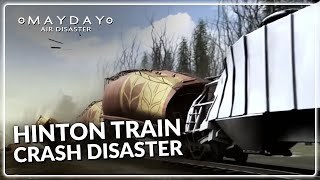 Hinton Train Collision  Mayday Air Disaster [upl. by Aceber]