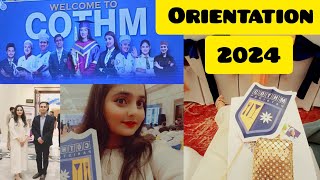 COTHMS Orientation Ceremony 2024🎉🎊  Performances dekhi bht enjoy kiya😍❤️ [upl. by Enomad434]