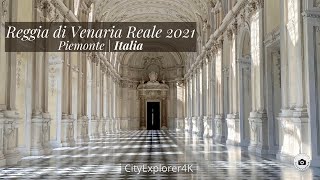 Reggia di Venaria Reale  Torino  Piemonte  Italy 4K [upl. by Clorinde]