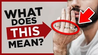 Ring Finger Meaning amp Symbolism  How To Wear Rings Mans Video Guide  RMRS [upl. by Eednak]