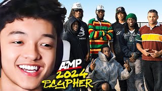 JasonTheWeen Reacts To AMP FRESHMAN CYPHER 2024 [upl. by Zennie]