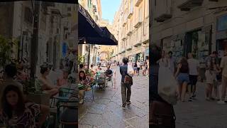 Napoli Piazza Dante  PortAlba shorts travel tourism naples walkaround italy [upl. by Aneleve]