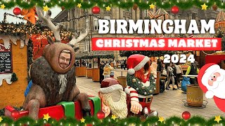 I Visted The UKs BIGGEST German CHRISTMAS MARKET  Birmingham Frankfurt 2024 [upl. by Yhtir526]