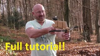 How To MakeShoot The Pump Action Repeating Crossbow Pistol [upl. by Petie714]