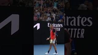 Nick Kyrgios wins UNBELIEVABLE point 😱 [upl. by Padgett659]