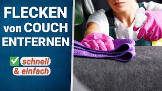 Flecken aus Couch entfernen  So gehts [upl. by Eihpos]