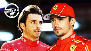 FORMULE 1  Tensions chez Ferrari entre Leclerc et Sainz [upl. by Ilarrold]