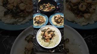 The Ultimate Mouthwatering Cabbage Leaf Vegetable Shrimp Recipe Cuisineshorts [upl. by Bum566]