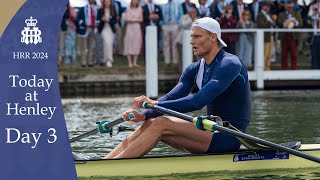 Today At Henley Royal Regatta  Day 3 2024 [upl. by Ackler]