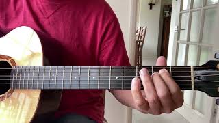 Curragh of Kildare Robin Williamson guitar lesson [upl. by Eigram]