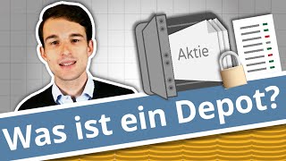 Was ist ein Aktiendepot Wertpapierdepot einfach erklärt  Finanzlexikon [upl. by Hawk]