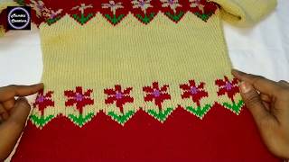 FULL MEASUREMENT BABY SWEATER amp GIRLS TOP 47 Yrs full Tutorial in hindi [upl. by Aihsem]